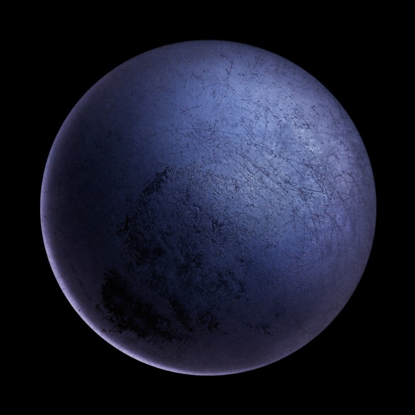 "Imágenes espaciales" de los fondos de ollas y sartenes viejas del fotógrafo Christopher Jonassen "Imágenes espaciales" de los fondos de ollas y sartenes viejas del fotógrafo Christopher Jonassen