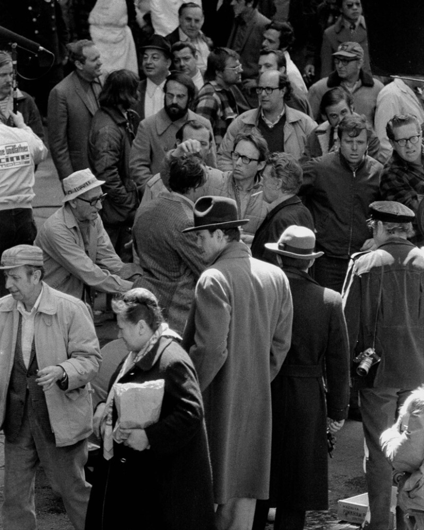 Imágenes raras de la filmación de películas soviéticas