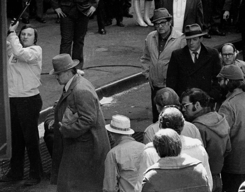 Imágenes raras de la filmación de películas soviéticas
