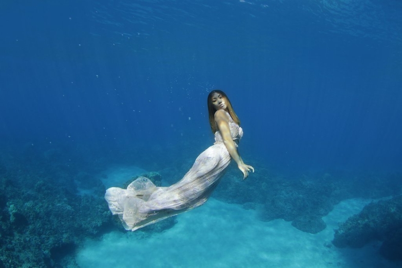 Impresionante sesión de fotos de compromiso bajo el agua Impresionante sesión de fotos de compromiso bajo el agua