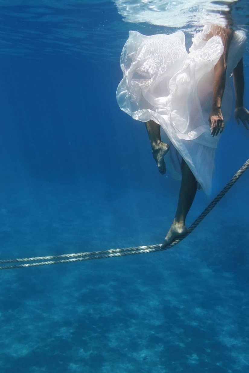 Impresionante sesión de fotos de compromiso bajo el agua Impresionante sesión de fotos de compromiso bajo el agua