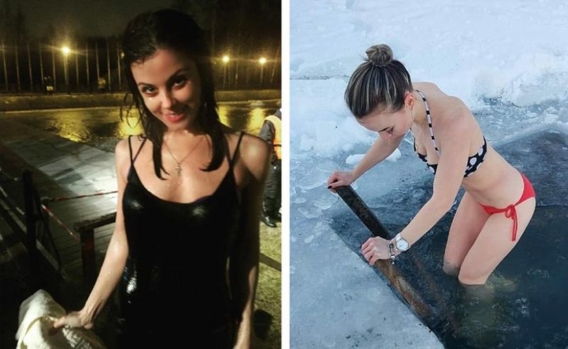 Impresionantes chicas de Epifanía bañándose 2020