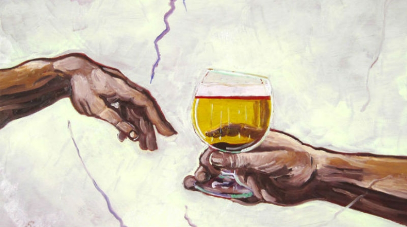 In any unclear situation, add a mug of beer!