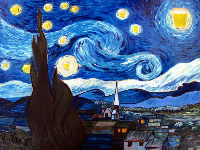 In any unclear situation, add a mug of beer!