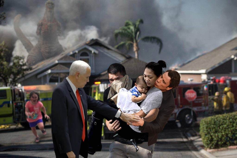 In case of fire, the first to take out the Xbox: a photo of the victim with a game console has gone viral In case of fire, the first to take out the Xbox: a photo of the victim with a game console has gone viral