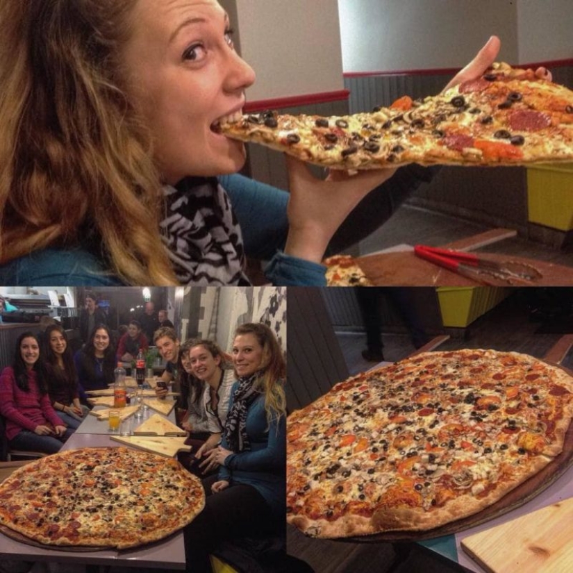In Dublin, you can eat pizza for free and get 500 euros, but no one has coped with this task