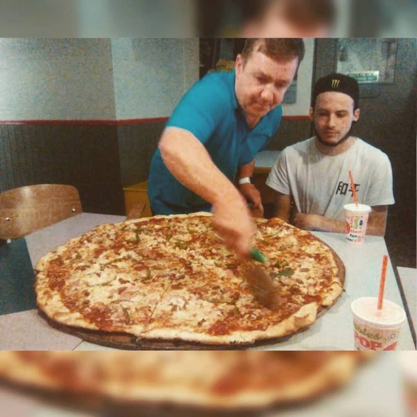 In Dublin, you can eat pizza for free and get 500 euros, but no one has coped with this task