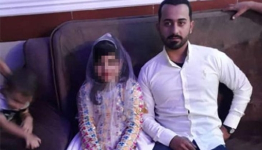 In Iran, the authorities disrupted the wedding of a 9-year-old bride and a 28-year-old groom
