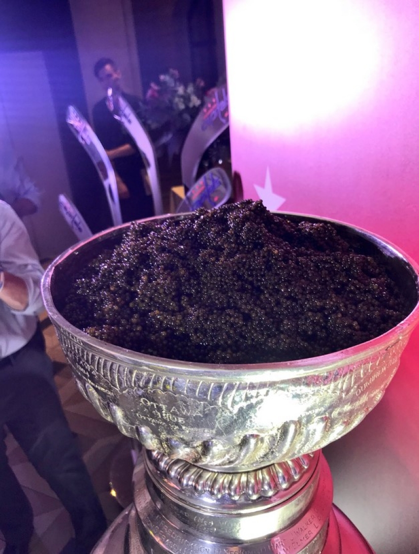 In Russian style: in Chelyabinsk, they ate dumplings from the Stanley Cup In Russian style: in Chelyabinsk, they ate dumplings from the Stanley Cup