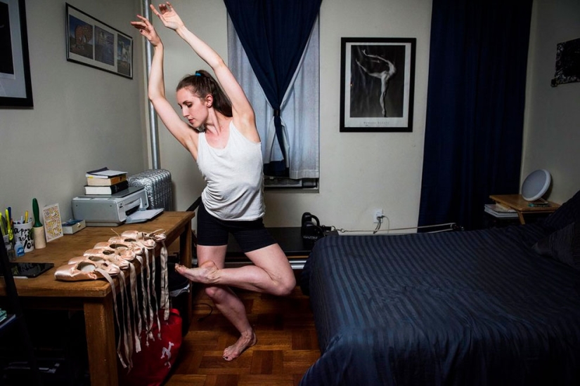 In the bedrooms of New York ballerinas