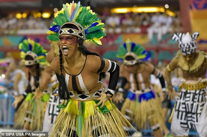 In the incendiary rhythm of samba: the brightest spectacle of the year is the colorful carnival in Rio de Janeiro