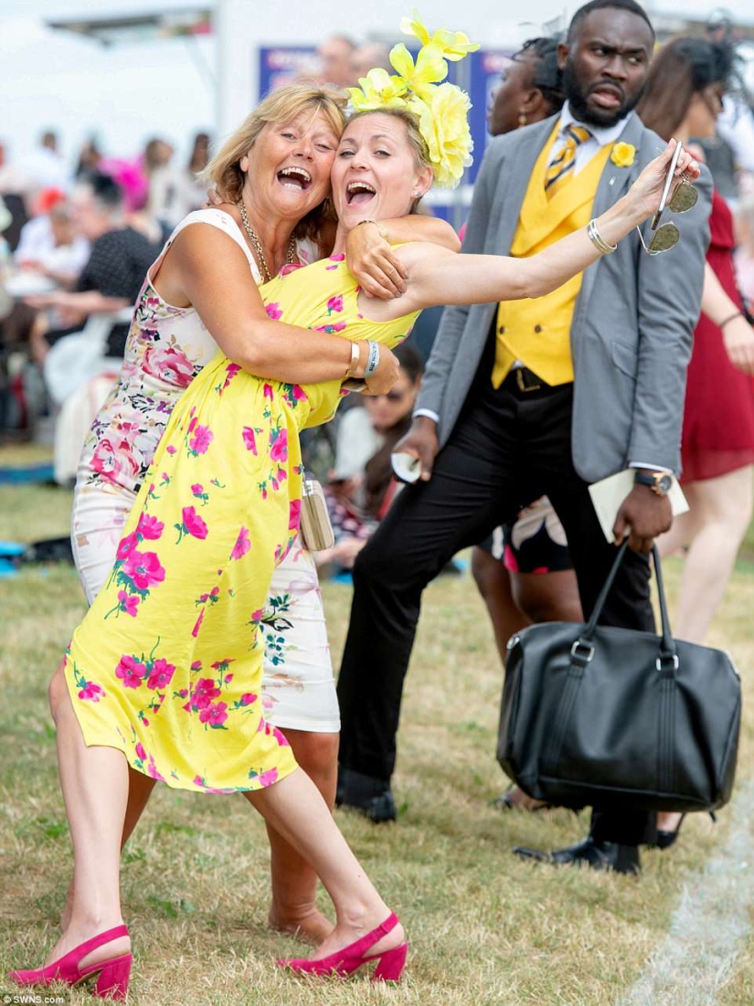 In the morning the princess, in the evening the drunken frog: the first day of racing started at Ascot