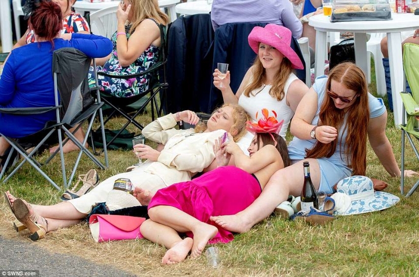 In the morning the princess, in the evening the drunken frog: the first day of racing started at Ascot