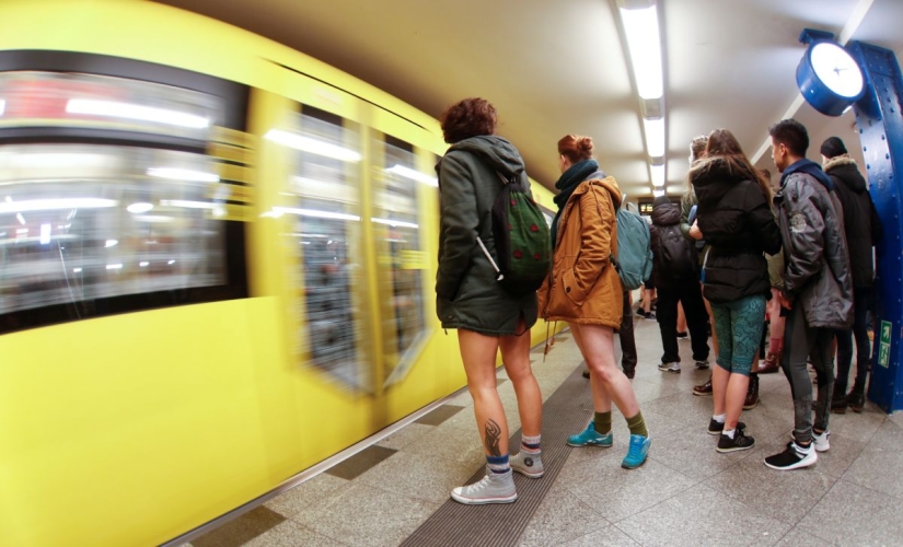 In the subway without pants — 2018: a global flash mob swept the world