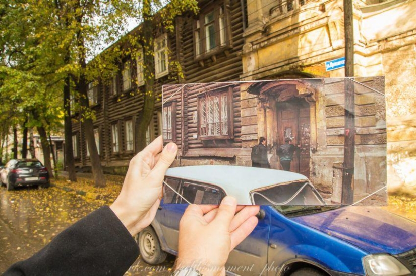 In the wake of the filming of the film "Blind Man's Buff" In the wake of the filming of the film "Blind Man's Buff"