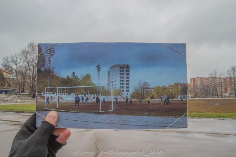 In the wake of the filming of the film "Blind Man's Buff" In the wake of the filming of the film "Blind Man's Buff"