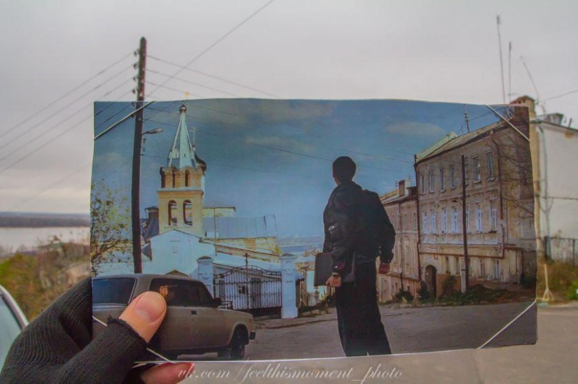 In the wake of the filming of the film "Blind Man's Buff" In the wake of the filming of the film "Blind Man's Buff"