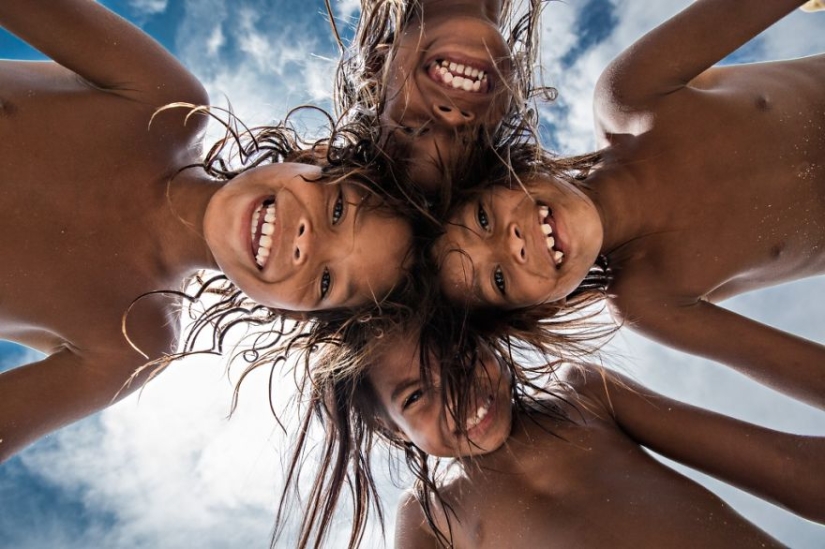 Increíble vida de gitanos marinos de la isla de Borneo