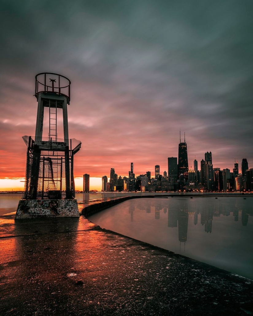 Increíbles calles de Chicago en imágenes por Benjamin Suter