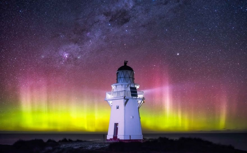 Incredible starry sky in New Zealand Incredible starry sky in New Zealand
