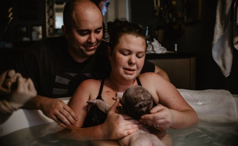 Incredibly emotional: photos of men who are present at childbirth Incredibly emotional: photos of men who are present at childbirth