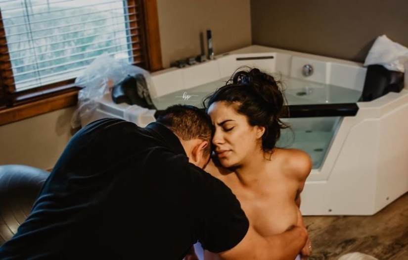 Incredibly emotional: photos of men who are present at childbirth Incredibly emotional: photos of men who are present at childbirth