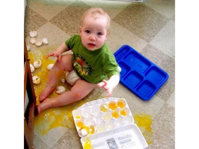 "Innocent" childish pranks. The funniest photo collection ever!