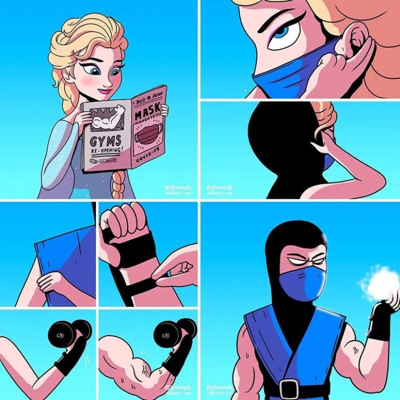 Inquietante cultura pop entre bastidores: cómics para los fans del humor negro Inquietante cultura pop entre bastidores: cómics para los fans del humor negro