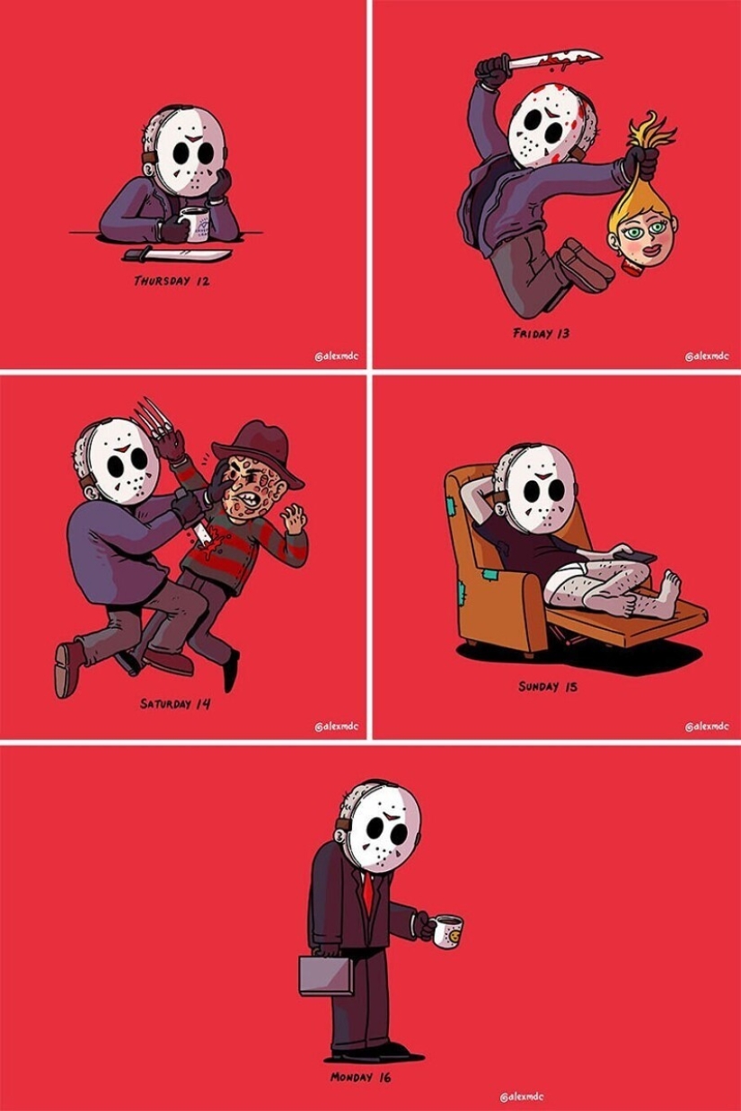 Inquietante cultura pop entre bastidores: cómics para los fans del humor negro Inquietante cultura pop entre bastidores: cómics para los fans del humor negro