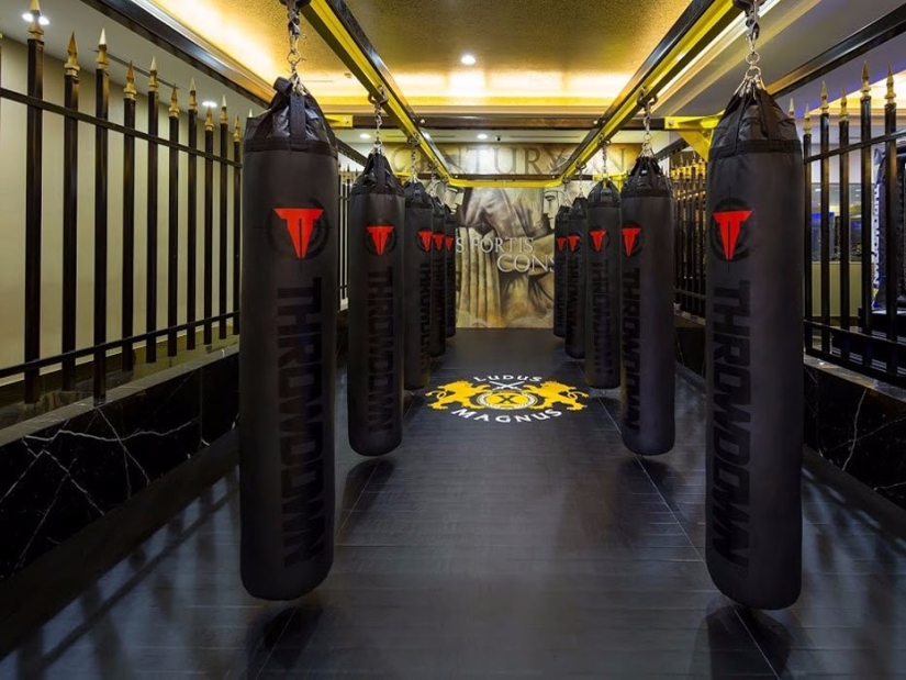 Inside a fitness center with a subscription cost of 24 thousand dollars a year