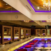 Inside a fitness center with a subscription cost of 24 thousand dollars a year