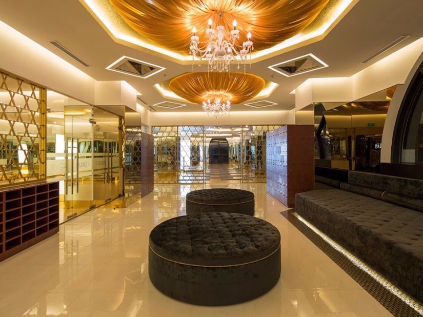 Inside a fitness center with a subscription cost of 24 thousand dollars a year