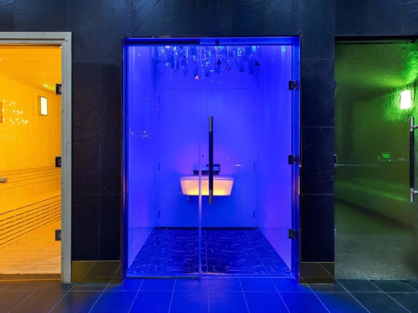 Inside a fitness center with a subscription cost of 24 thousand dollars a year