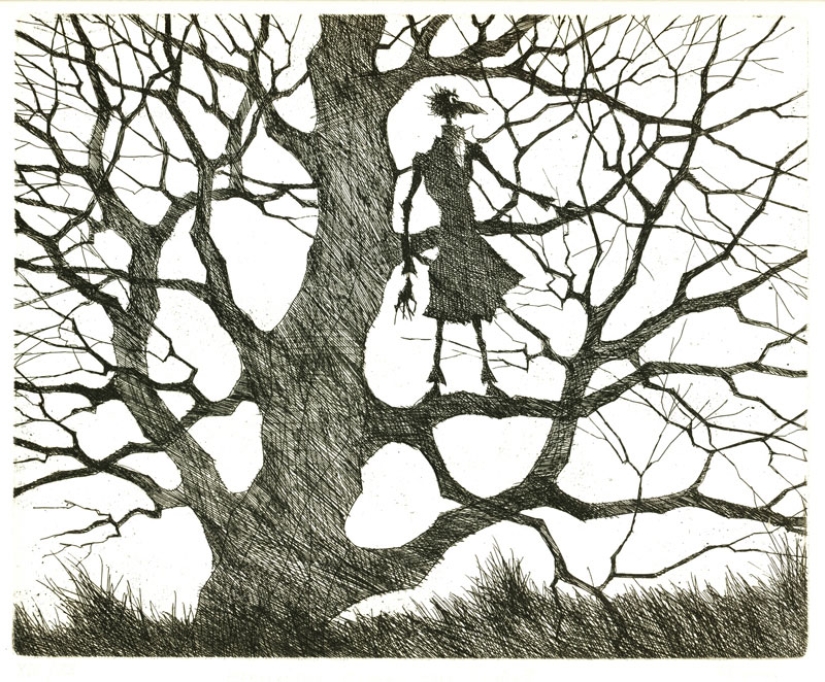 Inspired by Crows: Talented illustrator Paul Flora