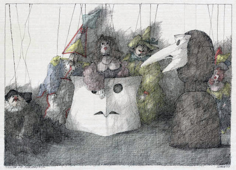 Inspired by Crows: Talented illustrator Paul Flora