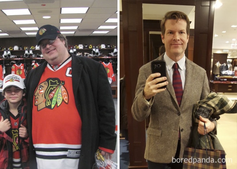 Inspiring examples of what miracles the desire to lose weight and hard work can do