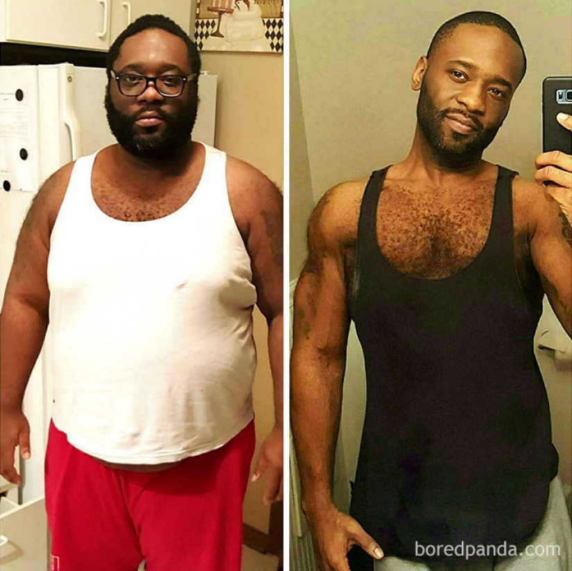 Inspiring examples of what miracles the desire to lose weight and hard work can do