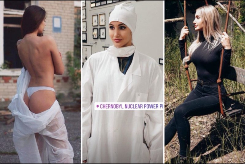 Instagram models take candid photos in the Chernobyl zone and many are outraged by this