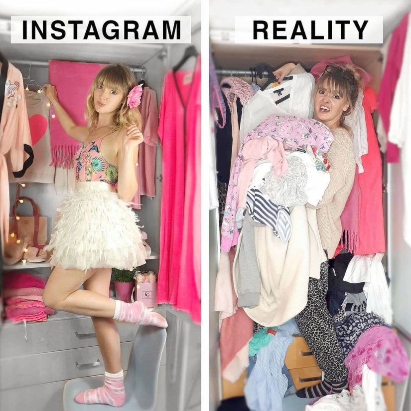 Instagram Vs Reality: funny German ridicules the perfect photo from social networks Instagram Vs Reality: funny German ridicules the perfect photo from social networks