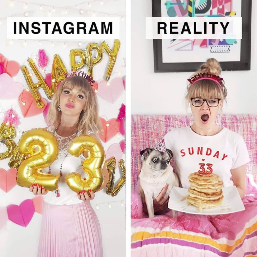 Instagram Vs Reality: funny German ridicules the perfect photo from social networks Instagram Vs Reality: funny German ridicules the perfect photo from social networks