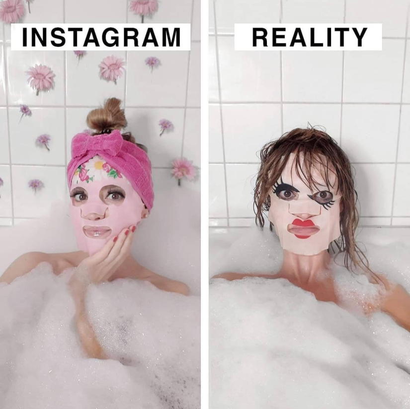 Instagram Vs Reality: funny German ridicules the perfect photo from social networks Instagram Vs Reality: funny German ridicules the perfect photo from social networks