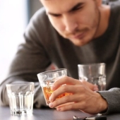 Is this a shot glass? No — "Sullen". The most depressing bar in the world is located in sunny St. Petersburg