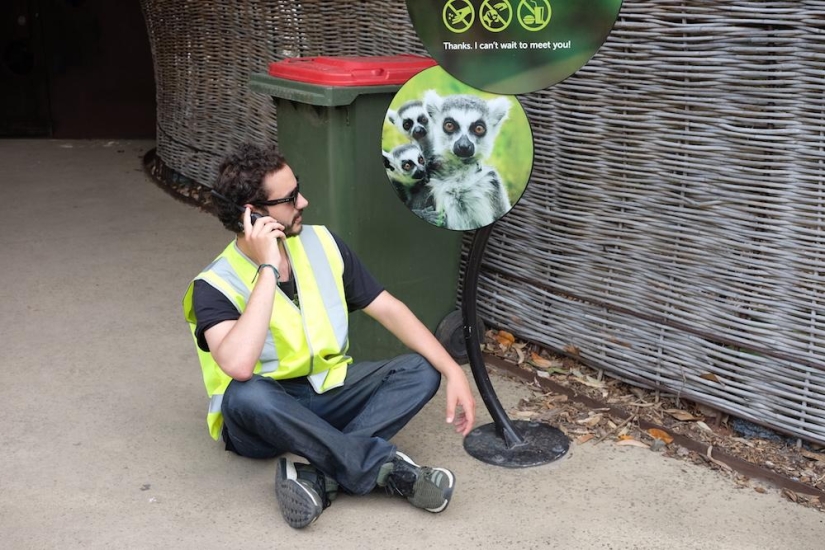 It turns out that wearing a reflective vest, you can get anywhere for free