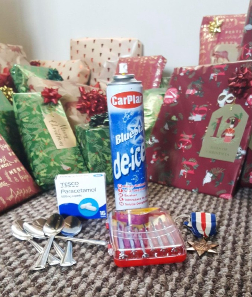 It will come in handy on the farm: for 15 years, the husband gives his wife only useful gifts