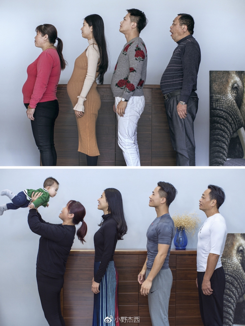 It's fun to lose weight together: how 6 months of sports have changed a family from China