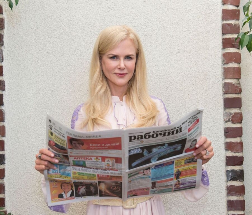 Jackie Chan, Nicole Kidman and other stars congratulated the readers of "Kopeysky Worker" on the holidays