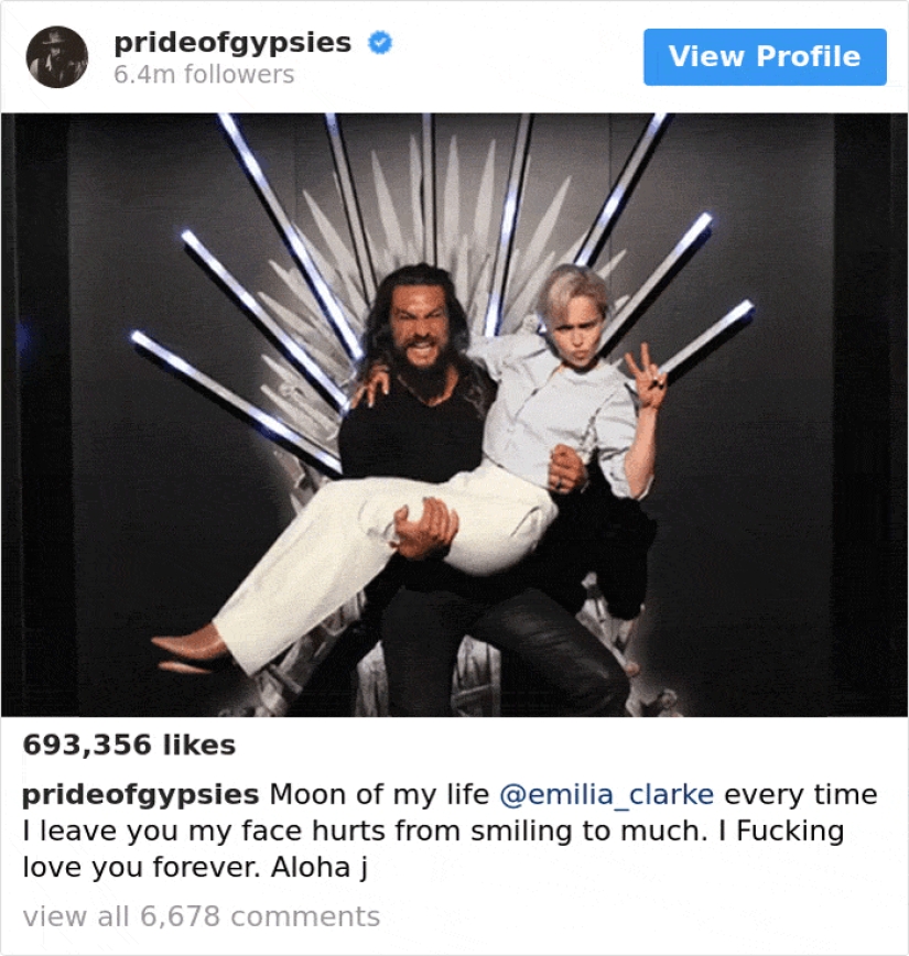 Jason Momoa is the coolest guy on Instagram Jason Momoa is the coolest guy on Instagram