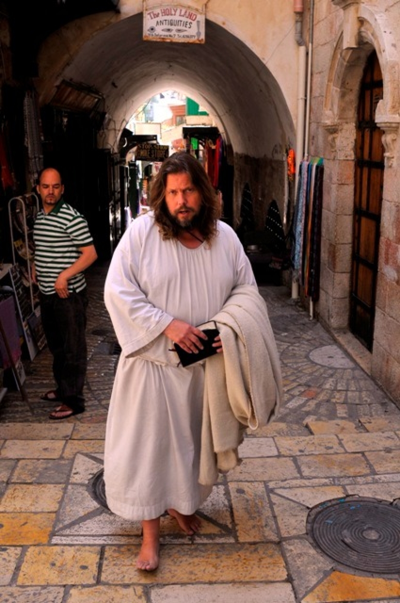 "Jerusalem syndrome": a psychosis in which a person considers himself to be Jesus Christ