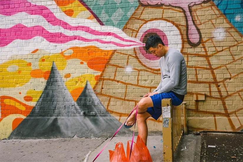 Jonathan Highby es un fotógrafo al que todo el mundo posa para un fotograma