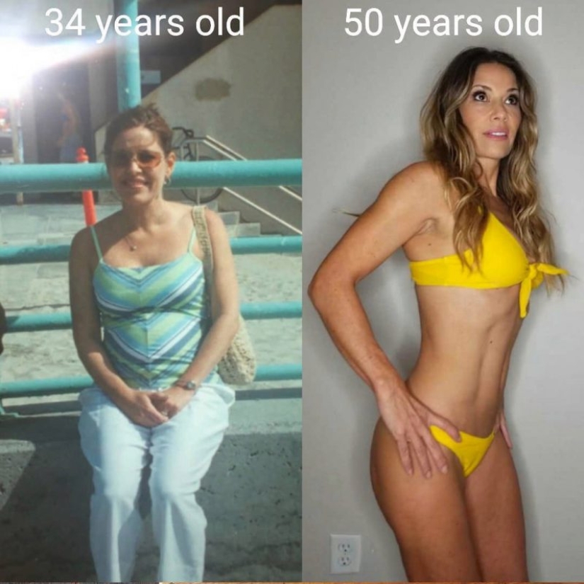Joven de alma, caliente de cuerpo: una mujer se ve impresionante a los 51 años y se enamora de los chicos